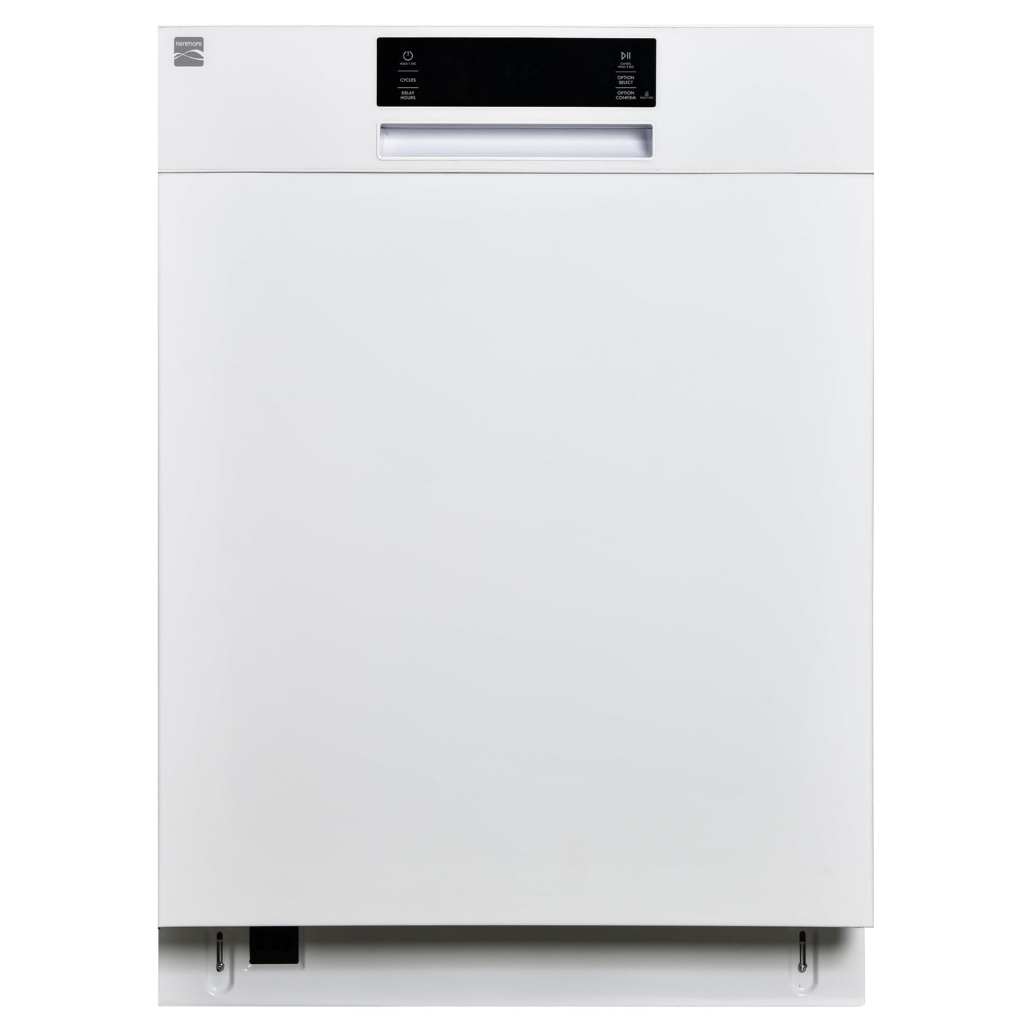 Kenmore 22-14585 24" Built-In Dishwasher - UltraWash, SmartWash, Sanitize Rinse, SmartDry, and Leak Detection - 14 Place Settings - 57 DBA - ENERGY STAR Certified - 24" - Stainless Steel