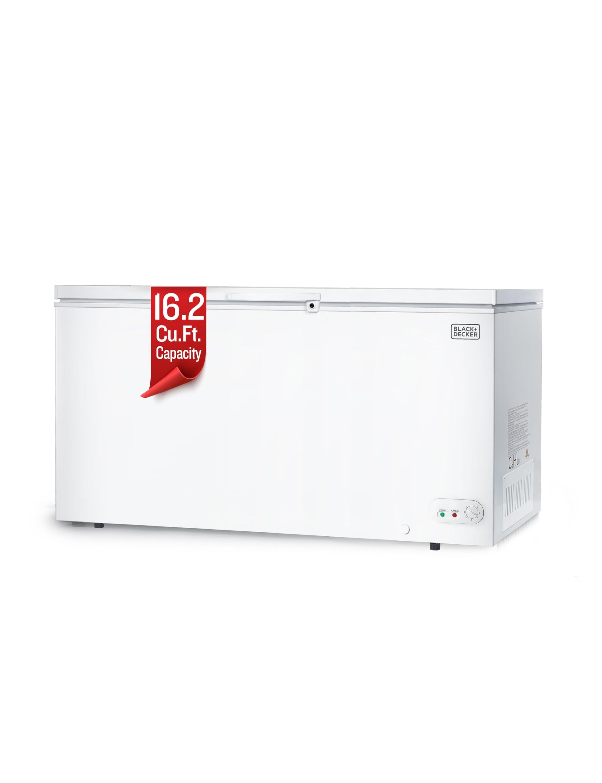 BLACK+DECKER 7.0 Cu. Ft. Chest Freezer, Holds up to 245 Lbs. of Frozen Food with Organizer Basket