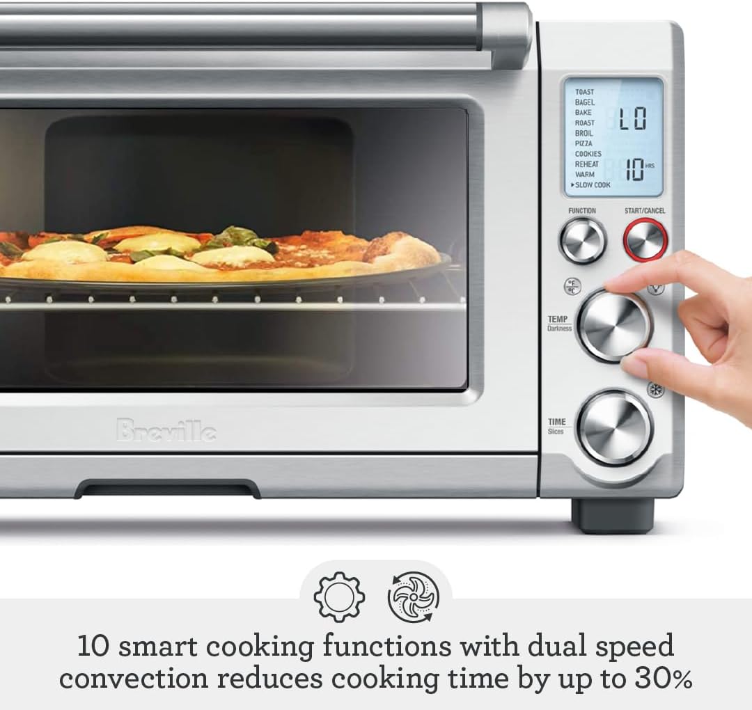 Breville BOV845BSS Smart Oven Pro Countertop Oven, Brushed Stainless Steel