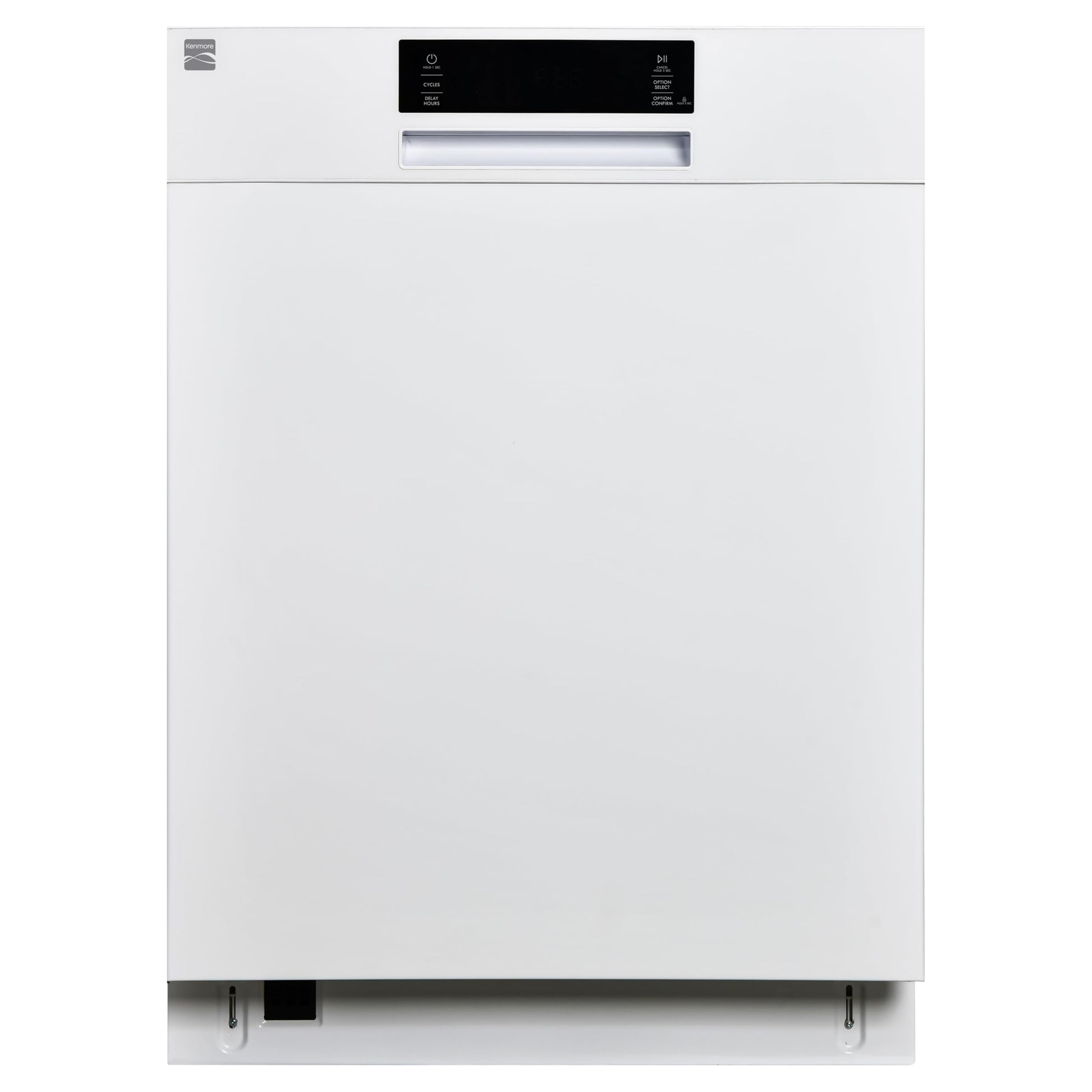 Kenmore 22-14585 24" Built-In Dishwasher - UltraWash, SmartWash, Sanitize Rinse, SmartDry, and Leak Detection - 14 Place Settings - 57 DBA - ENERGY STAR Certified - 24" - Stainless Steel