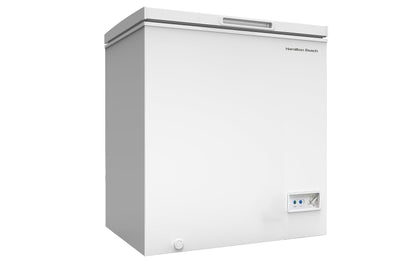 14 cu ft Chest Freezer - White, Large Storage for Families, Space-Saving Flat Back, Front Drain, Garage Ready - By Hamilton Beach