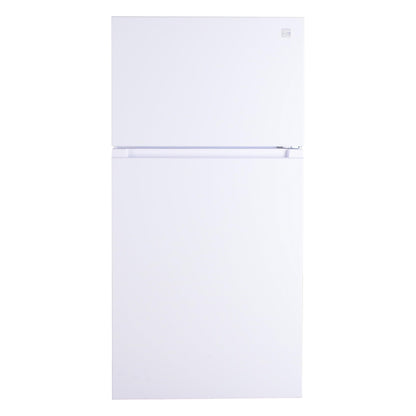 Kenmore 33 in. 20.5 cu. ft. Capacity Refrigerator/Freezer with Full-Width Adjustable Glass Shelving, Humidity Control Crispers, ENERGY STAR Certified, Fingerprint Resistant Stainless Steel