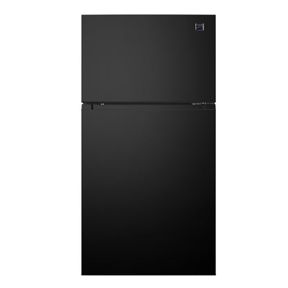 Kenmore 33 in. 20.5 cu. ft. Capacity Refrigerator/Freezer with Full-Width Adjustable Glass Shelving, Humidity Control Crispers, ENERGY STAR Certified, Fingerprint Resistant Stainless Steel
