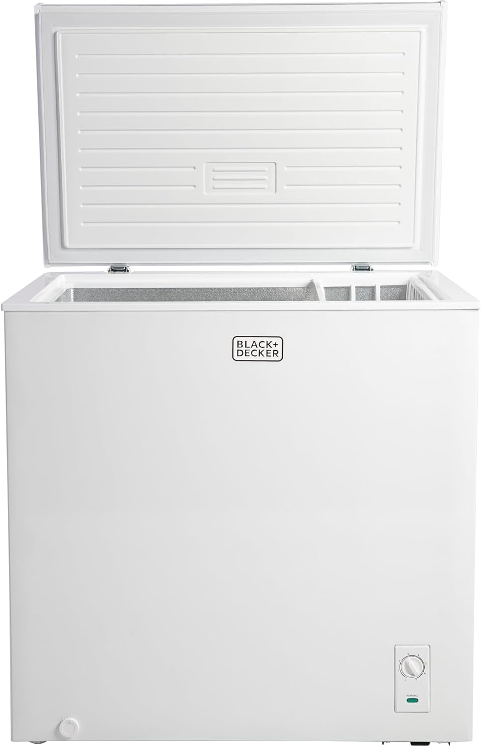 BLACK+DECKER 7.0 Cu. Ft. Chest Freezer, Holds up to 245 Lbs. of Frozen Food with Organizer Basket