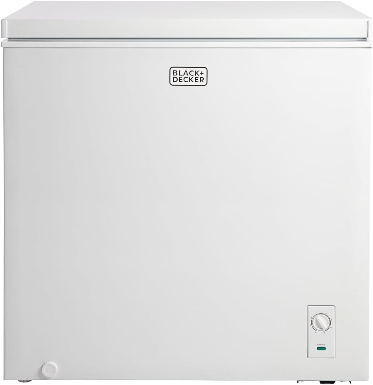 BLACK+DECKER 7.0 Cu. Ft. Chest Freezer, Holds up to 245 Lbs. of Frozen Food with Organizer Basket