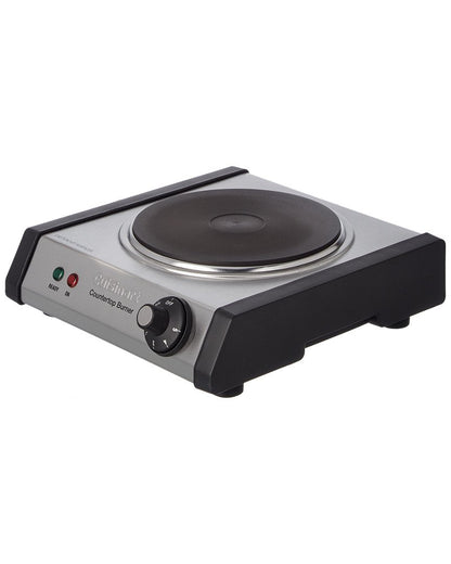 Cuisinart CB-60P1 Countertop Double Burner, Stainless Steel/Black