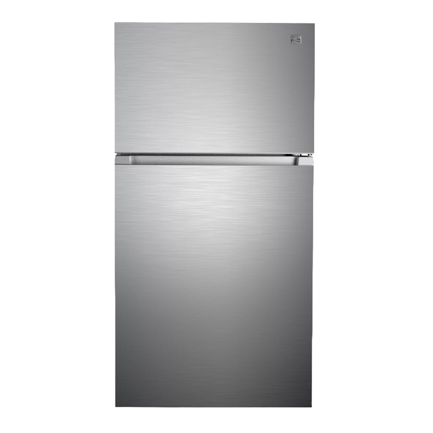 Kenmore 33 in. 20.5 cu. ft. Capacity Refrigerator/Freezer with Full-Width Adjustable Glass Shelving, Humidity Control Crispers, ENERGY STAR Certified, Fingerprint Resistant Stainless Steel