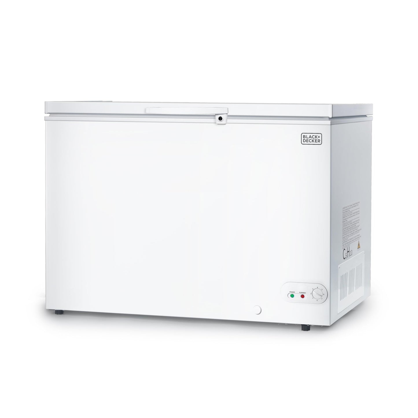 BLACK+DECKER 7.0 Cu. Ft. Chest Freezer, Holds up to 245 Lbs. of Frozen Food with Organizer Basket