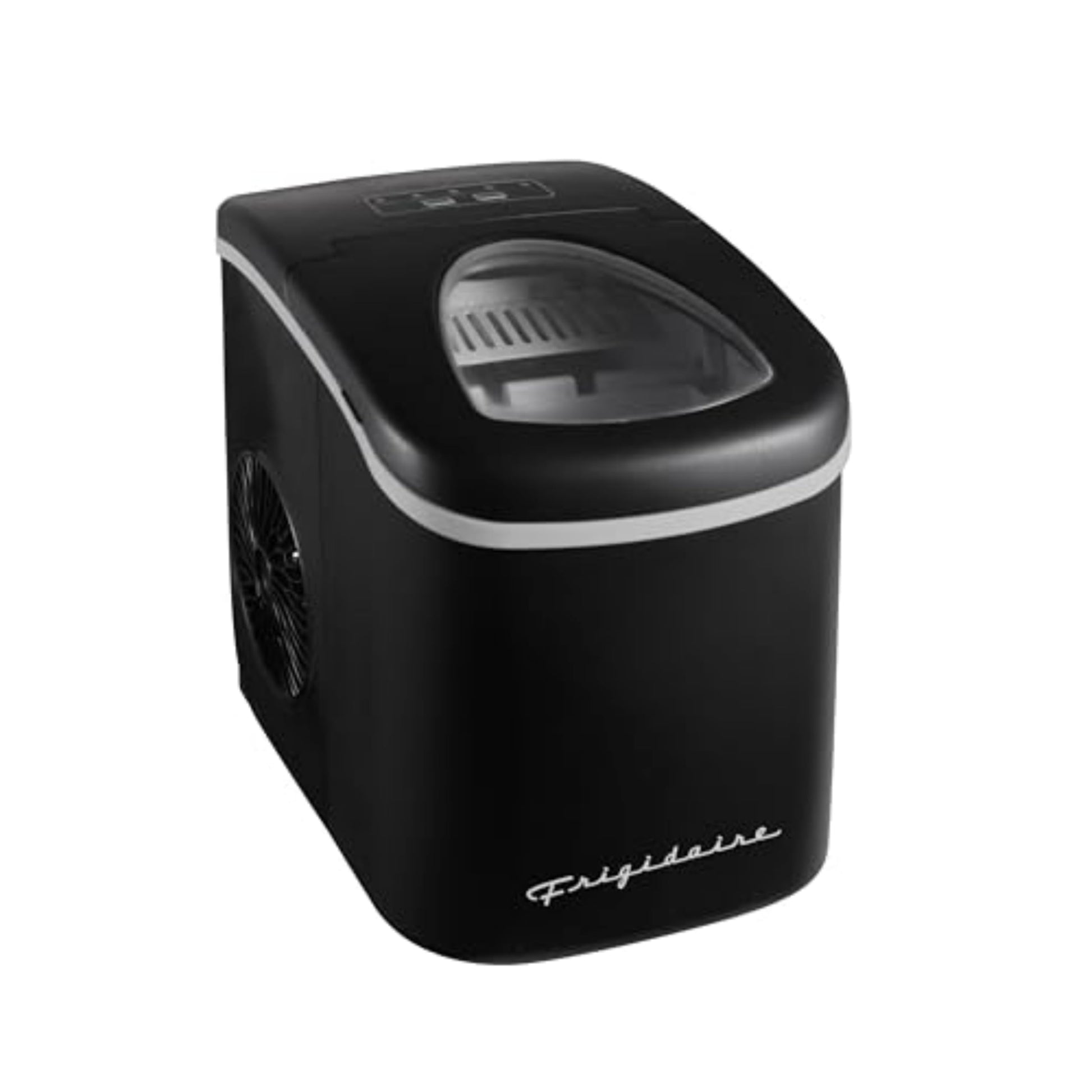 FRIGIDAIRE EFIC189-Silver Compact Ice Maker, 26 lb per Day, Silver