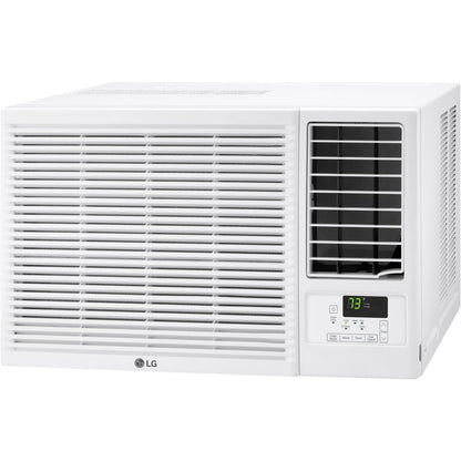LG 18,000 BTU Heat and Cool Window Air Conditioner with WiFi Controls, Smart Temperature Control for Rooms up to 1,000 Sq. Ft., White