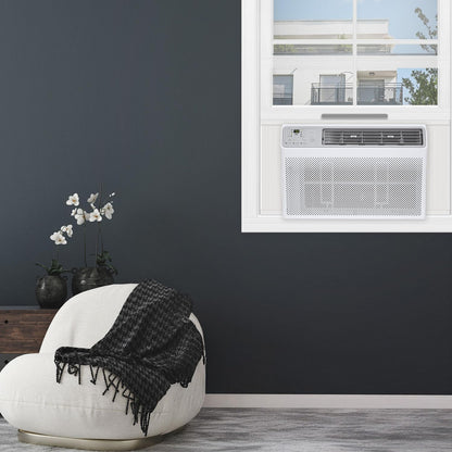 TCL H14W35W 14,000 BTU Smart Window Air Conditioner, AC Unit, Fan & Dehumidifier, 700 Sq. Ft, Remote Control, Compatible with Alexa/Google Assistant, White