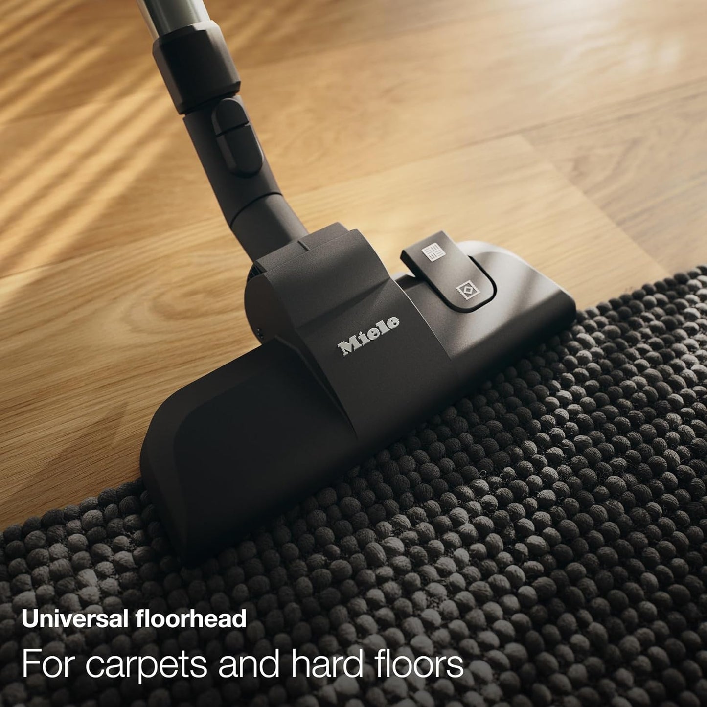 Miele Complete C2 Hardfloor Bagged Canister Vacuum Cleaner with High Suction Power, Designed for Special Care of Hard Floors and Low-Pile Carpet, in Tech Blue